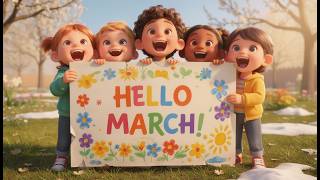 March Song for Kids 📅 | Months of the Year Song (March) gameplay video by MsB, 2:29 duration