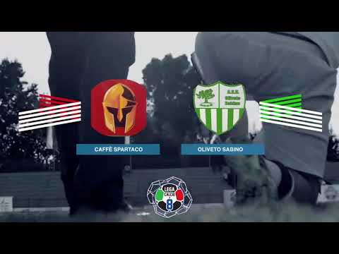 LEGACALCIO8 STAGIONE 21/22 SERIE A2: CAFFÈ SPARTACO - OLIVETO SABINO