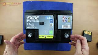 Exide EA612 - відео 3