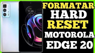 COMO tirar SENHA padrão FORMATAR celular MOTOROLA EDGE 20