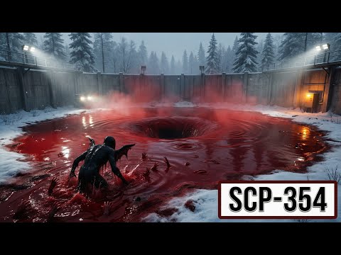 SCP Archives: The Red Pool That Spawns Monsters - SCP-354 | Twin Agents
