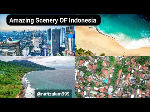 Indonesia | Scenery | Sea beach | City | island | 4k drone Video Footage -06 |  @nafizalam999