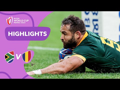 Reinach & Mapimpi bag hat-tricks! | South Africa v Romania | Rugby World Cup 2023 Highlights