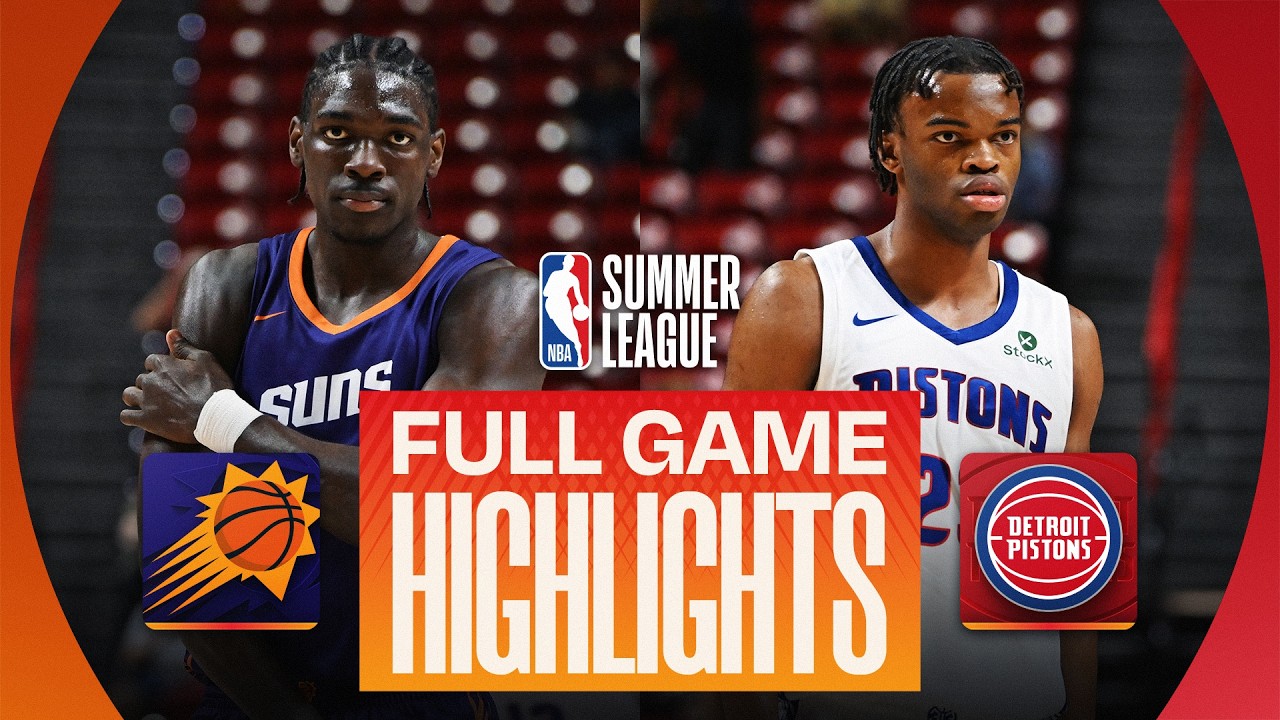 SUNS vs PISTONS | LAS VEGAS SUMMER LEAGUE | FULL GAME HIGHLIGHTS | July 15, 2026
