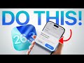 IOS 26 3 Do This IMMEDIATELY After You Update