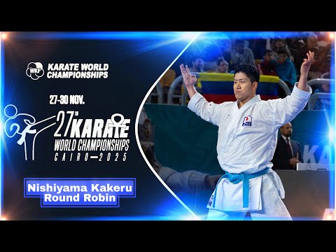 Nishiyama Kakeru All Kata’s (Round Robin) | World Senior Karate Championship Cairo 2025