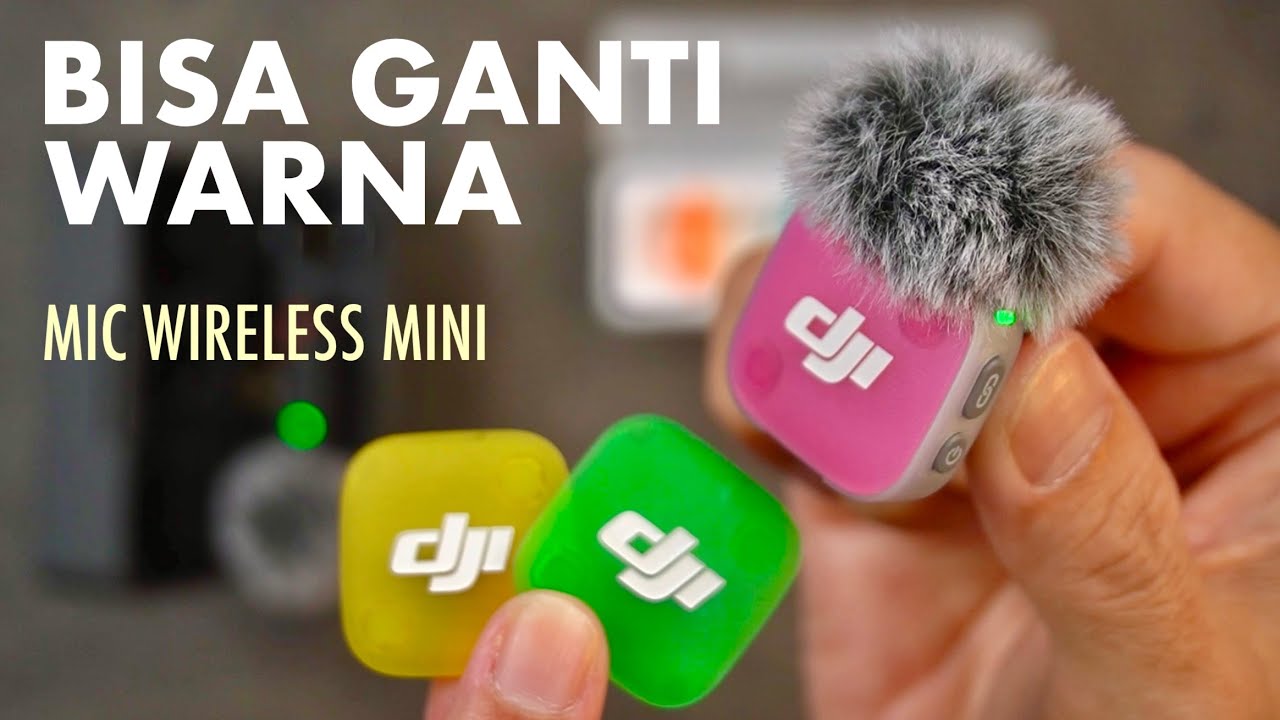 1jutaan.. Mic Wireless Mini, DJI MIC MINI 2