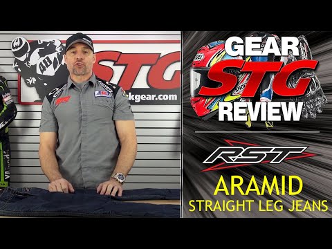 RST Aramid Straight Leg Jeans Review | Sportbike Track Gear
