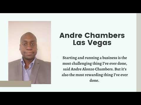Andre Alonzo Chambers is an Entrepreneur, Consultant, and Investor
