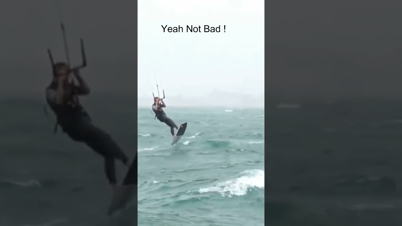 We met a Kite-surfer as we sailed to Brighton #sailing #sailingboat #boat