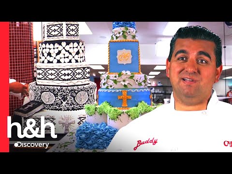 Sublimes pasteles de Primera Comunión hechos por Buddy para sus hijos | Cake Boss | Discovery H&H