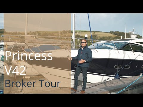 Princess V42 Video Tour | For Sale £319,995 | One Marine Yacht Brokers UK