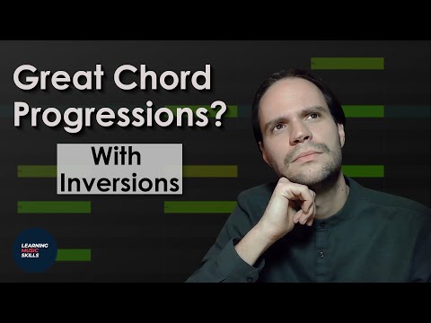 How to create beautiful chord progressions and basslines with chord inversions: Songwriting tips