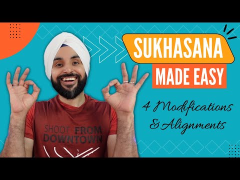 How to do Sukhasana Easy Pose|Sukhasana Benefits,Precautions & Contraindications |Yoga for Beginners