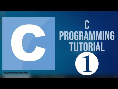 C Programming Tutorial for Beginners 1 - Introduction to the C programming
