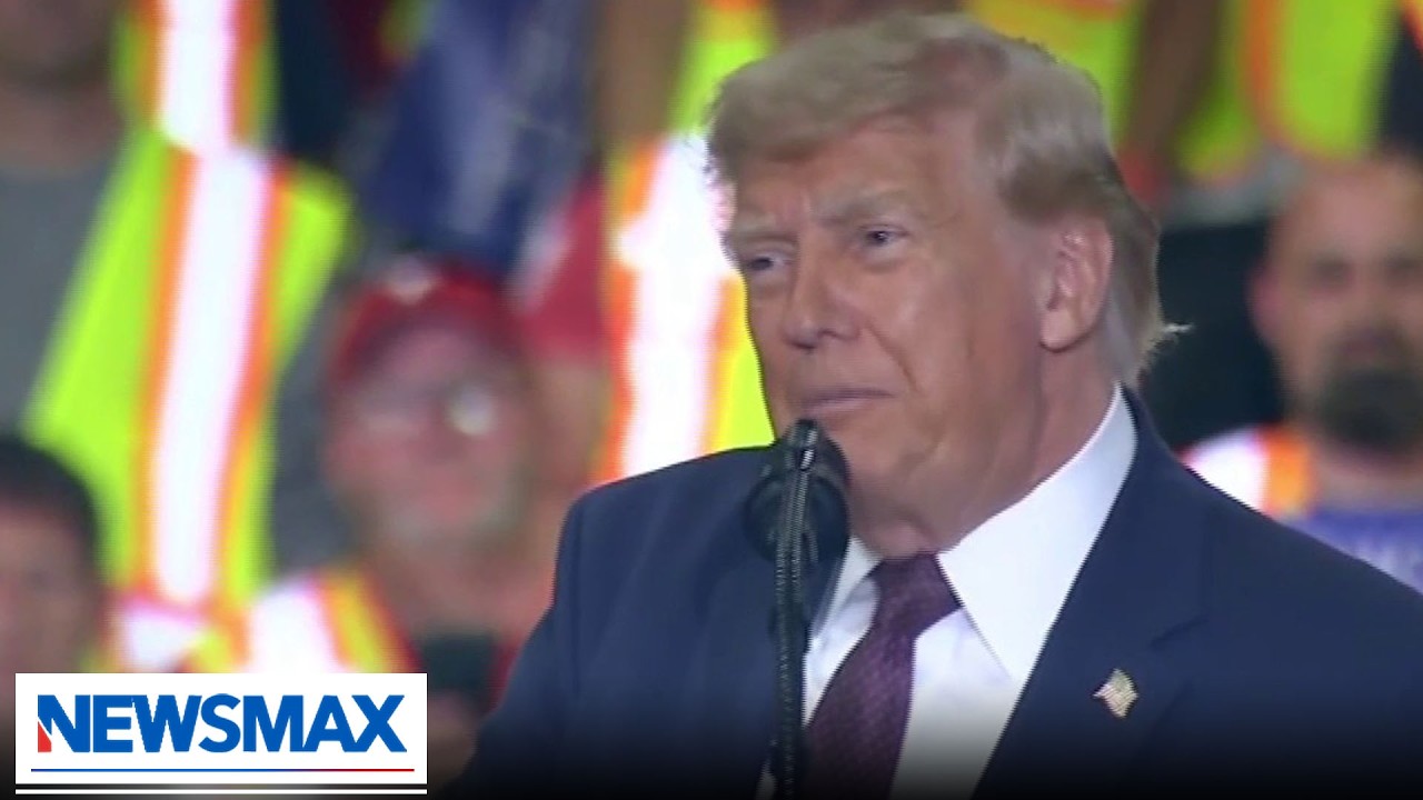 TRUMP to workers: I didn't let people steal your jobs