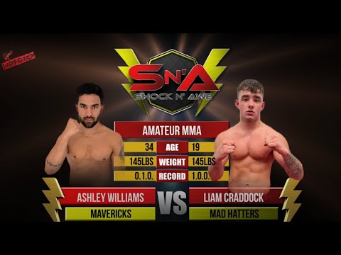 Shock N Awe 32 Amateur Featherweight MMA - Ashley Williams vs Liam Craddock