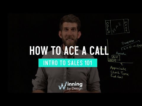 The Anatomy of a Perfect Sales Call | Intro To Sales 101 | Winning By Design