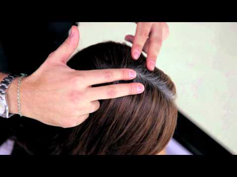 How to do a perfect root coloration to cover grey hair regrowth?