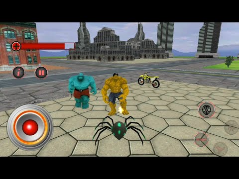 Multi Spider Heroes vs Super Monster, Spider Villains, Stone Monster | Flying Spider Transform