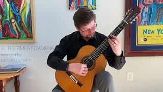 Video thumbnail for 1960 Bouchet-El Testament d'Amelia (Llobet) by Vintage Classical Guitars