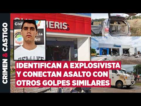 La conexión del asalto al banco en Naranjal con otros golpes: Policía identificó al explosivista