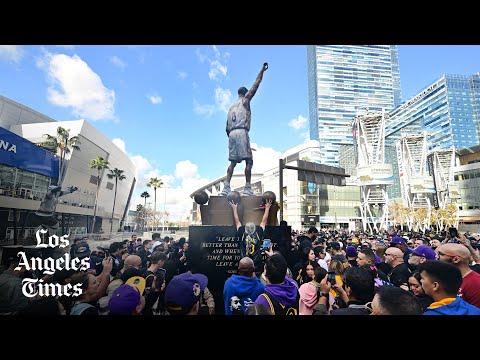What Kobe Bryant’s statue means to fans and Los Angeles
