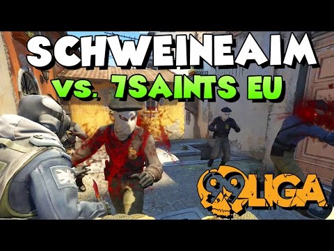 CS:GO - SCHWEINEAIM vs. 7saintsEU! - 99Damage Liga Division 3.7 Spiel #01