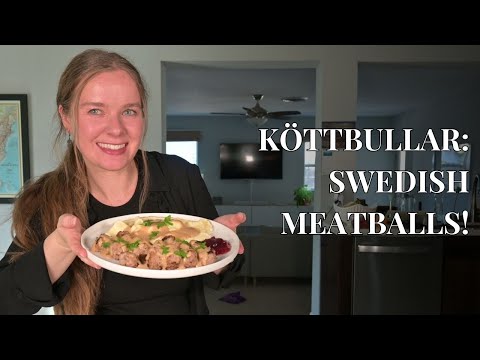 How to make "Köttbullar:" SWEDISH MEATBALLS With Gravy!