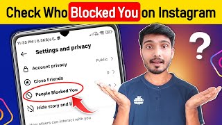 how to see who blocked you on instagram | how to know if someone blocked you on instagram