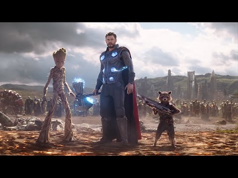Thor Arrives in Wakanda| "Wakanda Forever" | Avengers Infinity War(2018) | Wakanda Fight Clip 2