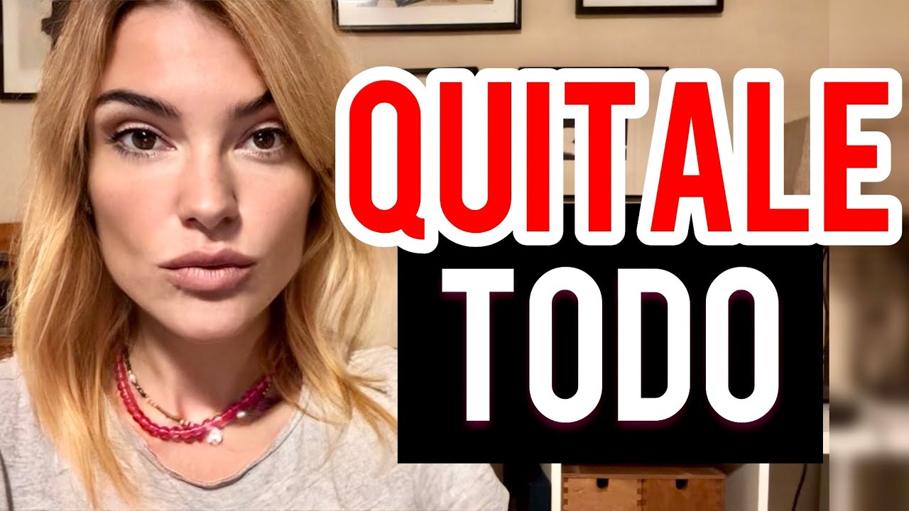 NECESITA PERDER TODO PARA VALORARTE