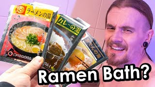 Weird Japanese Ramen Broth Bath | LOOTd