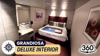 Step Inside MSC Grandiosa Deluxe Interior Cabin 360° Experience