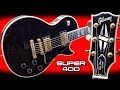 The Super 400 | 1991 Gibson Les Paul Super 400 Custom Shop Edition Black Review + Demo