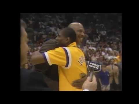 Mar. 20, 1990 – The Los Angeles Lakers retired Kareem Abdul-Jabbar's #33