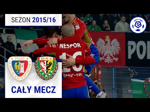 (2/2) Piast Gliwice - Śląsk Wrocław | CAŁY MECZ | Ekstraklasa 2015/16 | 25. Kolejka