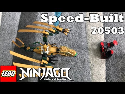Lego Ninjago 70503 "Der Goldene Drache" - Lego Ninjago 70503 Speed Build
