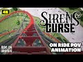 Sirens Curse At Cedar Point New For 2025 On Ride POV Animation