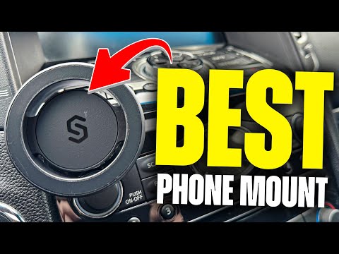 Syncwire Fits MagSafe Car Mount for Car Dash&Tesla Screen[All-Metal] Magnetic Phone Holder, [Flexible Three-axis]360° Rotation Car Mount Strong Magnets Car Phone Holder for iPhone 17 16 15 14 Pro Max video review thumbnail