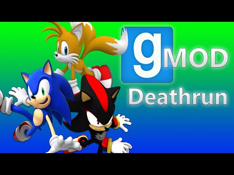 Gmod Sonic Deathrun - Crazy traps, Sonic fails, and Flips for days!