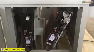 TEST MÁY CHÀ NHÁM MẶT DƯỚI WOODMASTER WM-25RP-TB