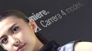 東京ビッグサイトにて開催の東京モーターショー 2015開幕！PORSCHEコンパニオン