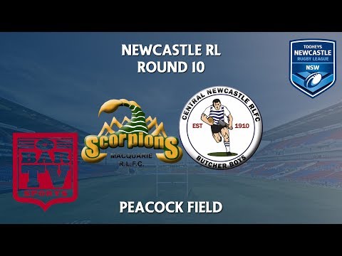 2018 Newcastle RL Round 10 - Macquarie Scorpions v Central Newcastle Butcher Boys