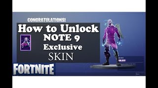 How to unlock the Galaxy Skin [Fortnite] with the Note 9