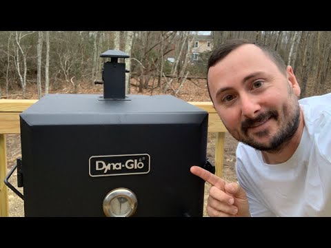 Dyna Glo Vertical Charcoal Smoker 36'' Review!!