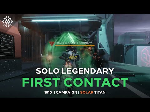Solo Legendary Lightfall Campaign "First Contact" Mission #1 [Destiny 2]