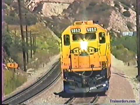 Classic Railroad Series 374 - Santa Fe at Cozy Dell, CA October 21, 1988