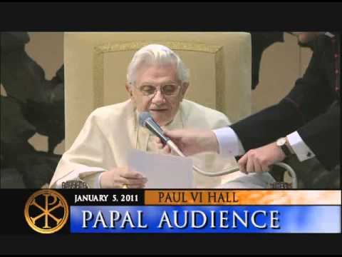 Papal Audience - Pope Benedict XVI - 01-04-2011