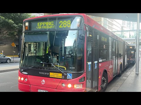 Busways 2213-ST (3843) Volvo B12BLEA Volgren CR228L Bendy Bus